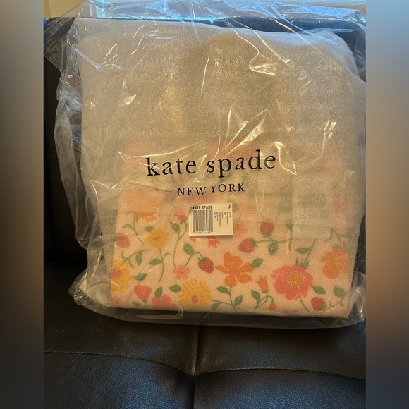 Kate Spade Madison Strawberry Garden Printed Medium Satchel, Pink Multi - Picture 12 of 14